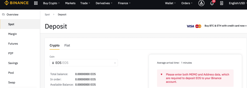 2. Deposit